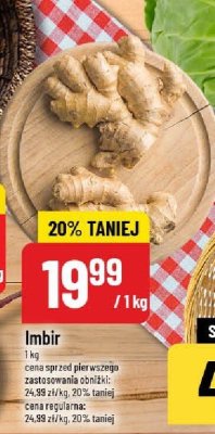 Imbir promocja w POLOmarket