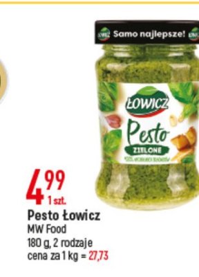 Pesto zielone Łowicz promocja