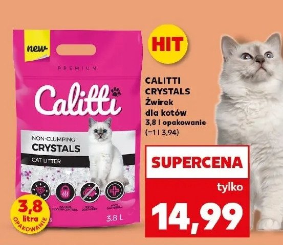 Żwirek silikonowy Calitti promocja