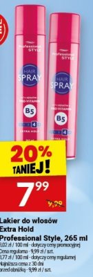 Lakier do włosów Extra Hold Style 265 ml promocja w Twój Market