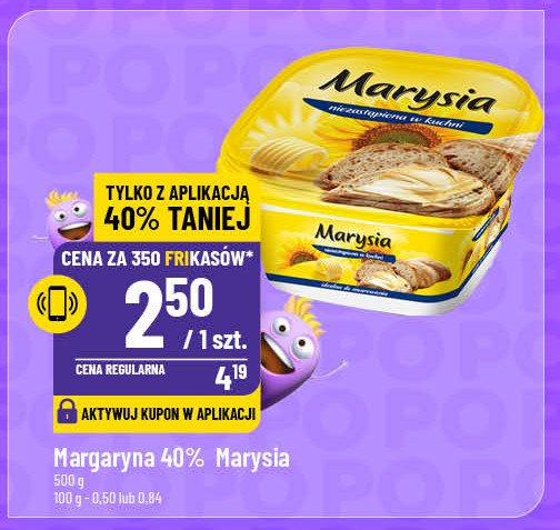 Margaryna Marysia promocja w POLOmarket