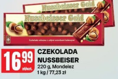 Czekolada NUSSBEISER promocja w Chorten