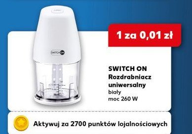 Rozdrabniacz 260 w Switch on promocja w Kaufland