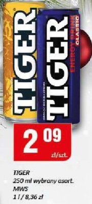 Napój TIGER Tiger promocja w Chorten