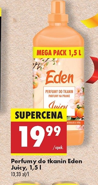 Perfumy do tykanin juicy Eden promocja w Biedronka