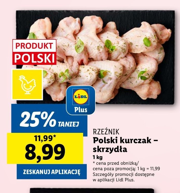 Skrzydła z kurczaka Rzeźnik codzienna dostawa promocja