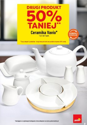 Naczynia ceramiczne wszystkie rodzaje promocja w POLOmarket