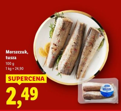 Morszczuk, tusza promocja w Lidl