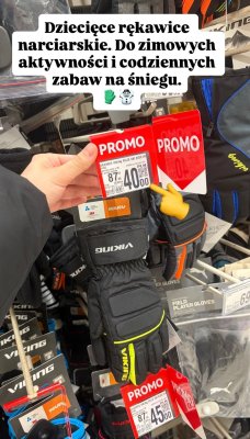 Rękawice narciarskie dziecięce Felix Ski Kids Warm promocja w Auchan