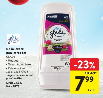Odświeżacz powietrza żel Muguet promocja w Intermarche