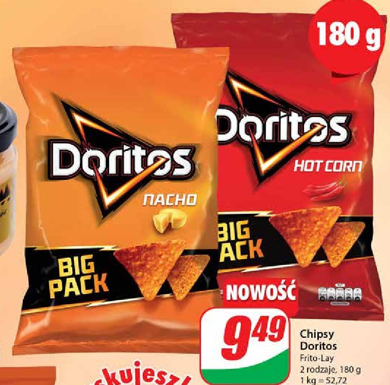 Natchosy nacho cheese Doritos Frito lay doritos promocja