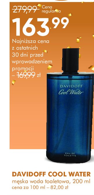 Woda toaletowa Davidoff cool water promocja