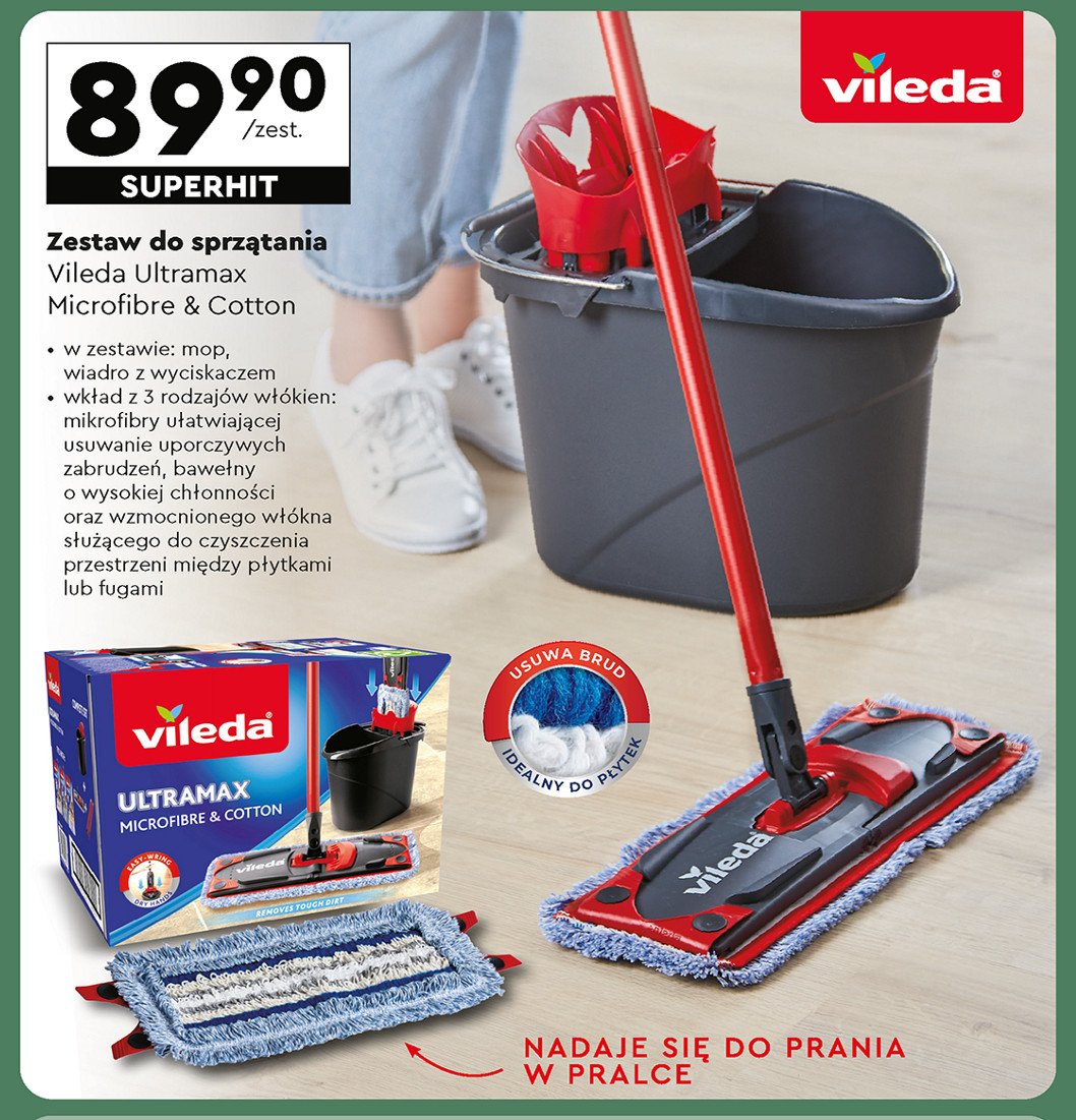 Mop ultramax micro + cotton Vileda promocja