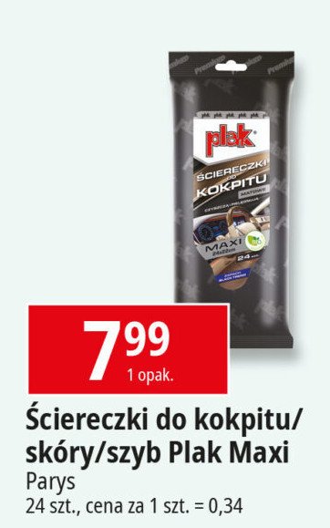 Ściereczki do skóry maxi Plak promocja