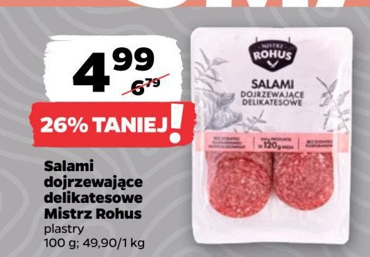 Salami dojrzewające Mistrz rohus promocja