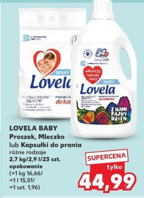 Mleczko do prania promocja w Kaufland