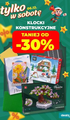Klocki konstrukcyjne promocja w Dealz