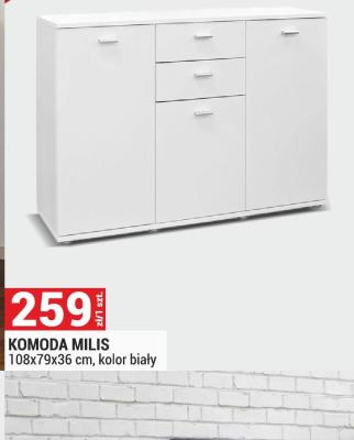Komoda KOMODA MILIS promocja w Merkury Market