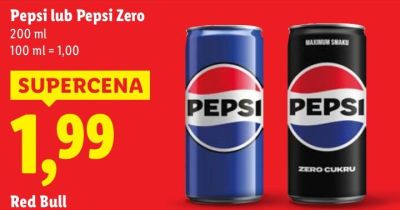 Napój promocja w Lidl
