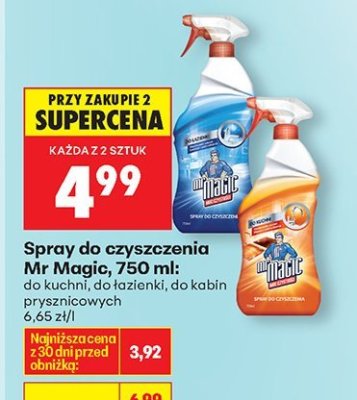 Spray do czyszczenia kuchni 750 ml promocja w Biedronka