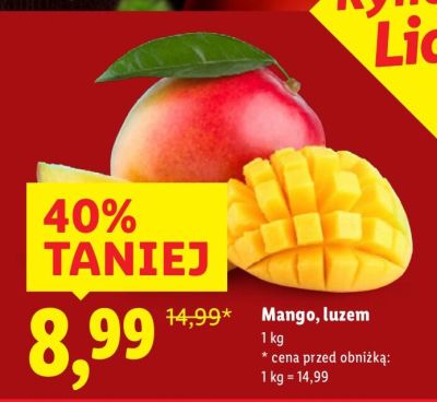 Mango, luzem Lidl promocja