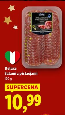 Salami z pistacjami Deluxe promocja w Lidl