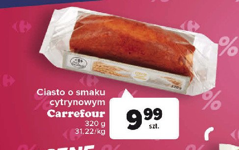Ciasto cytrynowe Carrefour targ 艣wie偶o艣ci promocja