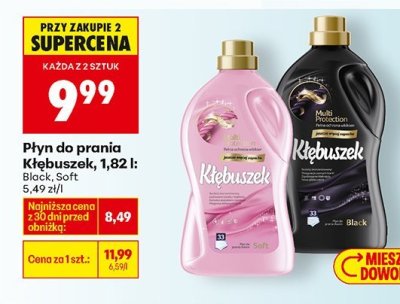Płyn do prania Soft, 1,82 l promocja w Biedronka
