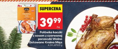 Półówka kaczki z sosem z czerwonej porzeczki Wolno Gotowane promocja w Biedronka
