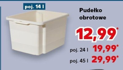 Pudełko obrotowe Kaufland promocja w Kaufland