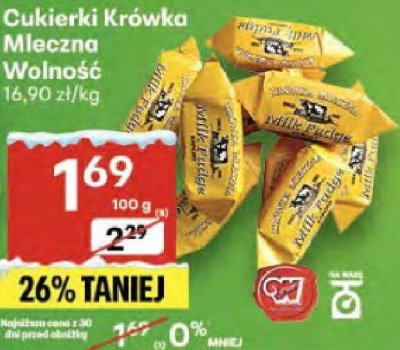 Cukierki promocja w Delikatesy Centrum