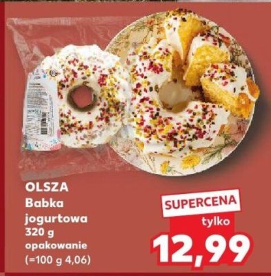 Babka jogurtowa OLSZA promocja w Kaufland