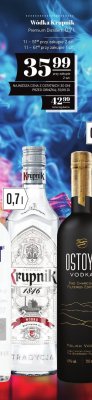 Wódka Krupnik Premium Distillers 0,7l promocja w POLOmarket