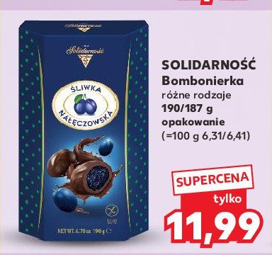 Bombonierka Solidarno艣膰 艣liwka na艂臋czowska promocja