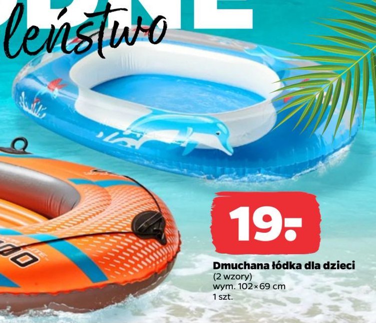 Łódka dmuchana promocja