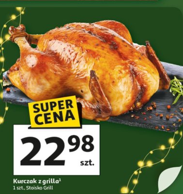 Kurczak z grilla 1 szt. promocja w Auchan