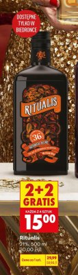 Likier Ritualis promocja w Biedronka