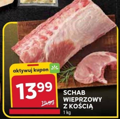 Schab wieprzowy z kością promocja w Stokrotka