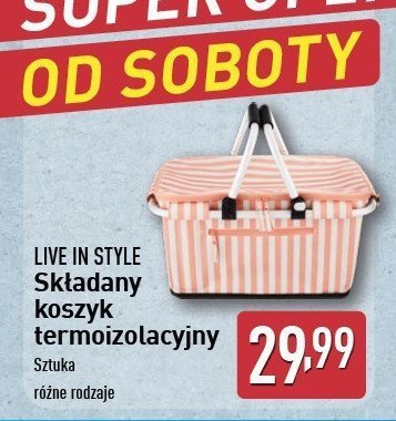 Koszyk termoizolacyjny Live in style promocja