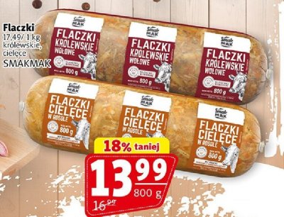 Flaczki królewskie, cielęce SMAKMAK promocja w Prim Market