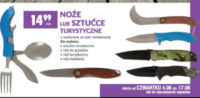 Nóż myśliwski promocja