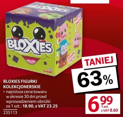 Figurki kolekcjonerskie BLOXIES FIGURKI KOLEKCJONERSKIE promocja w Selgros