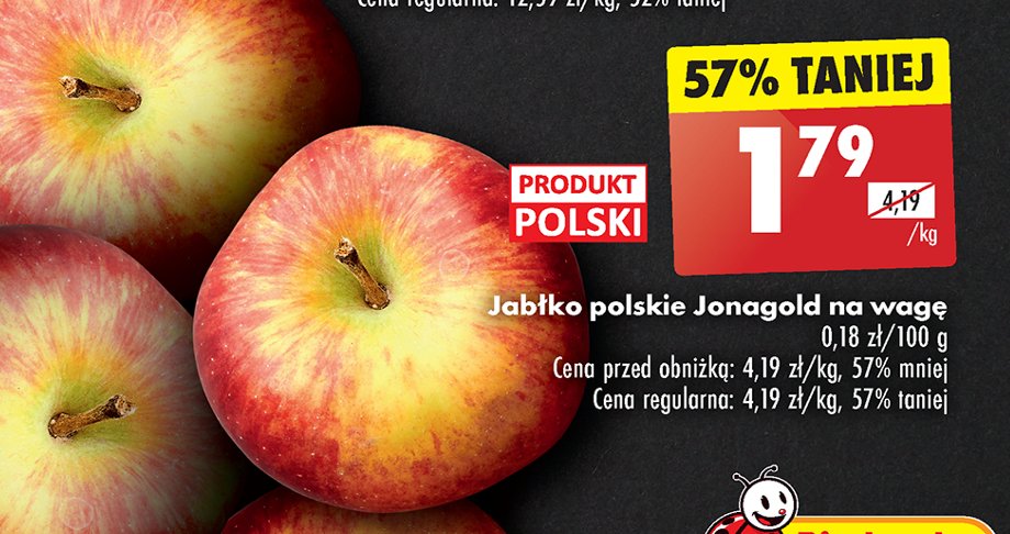 Jabłka jonagold polska promocja