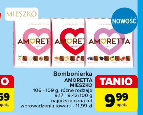 Bombonierka fruits Mieszko amoretta promocja w Carrefour Market