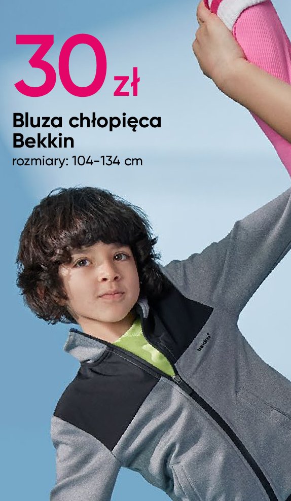 Bluza chłopięca 104-134 cm Bekkin promocja w Pepco