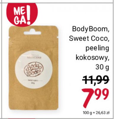 Peeling do ciała kawowy sweet coco Body boom promocja