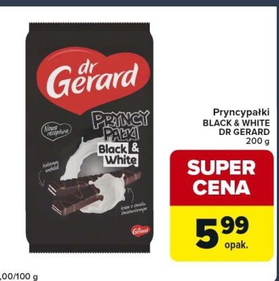 Pryncypalki Black & White DR GERARD 200 g promocja w Globi