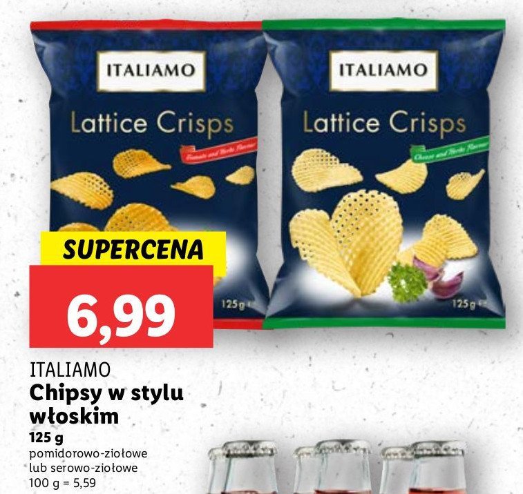 Chipsy serowe Italiamo promocja w Lidl