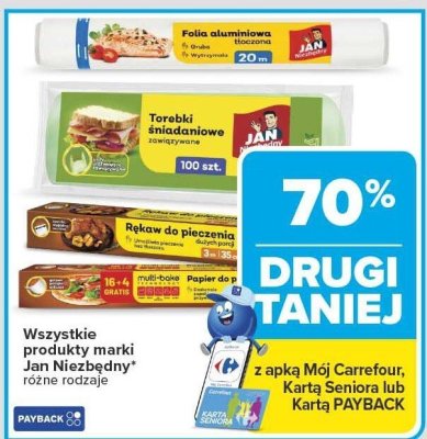 Wszystkie produkty marki Jan Niezbędny DRUGI -70% promocja w Carrefour Market