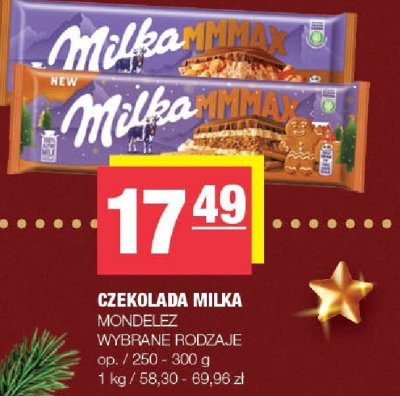 Czekolada Milka Mmmax Mondelez promocja w SPAR
